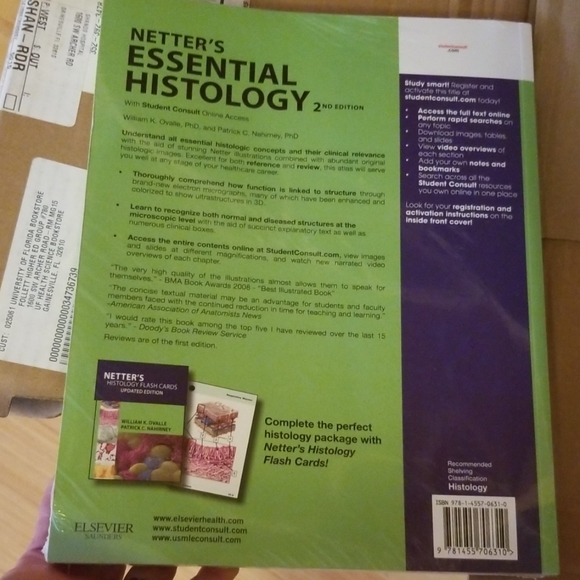 Netter's Essential Histology 2nd Addition - Picture 3 of 3